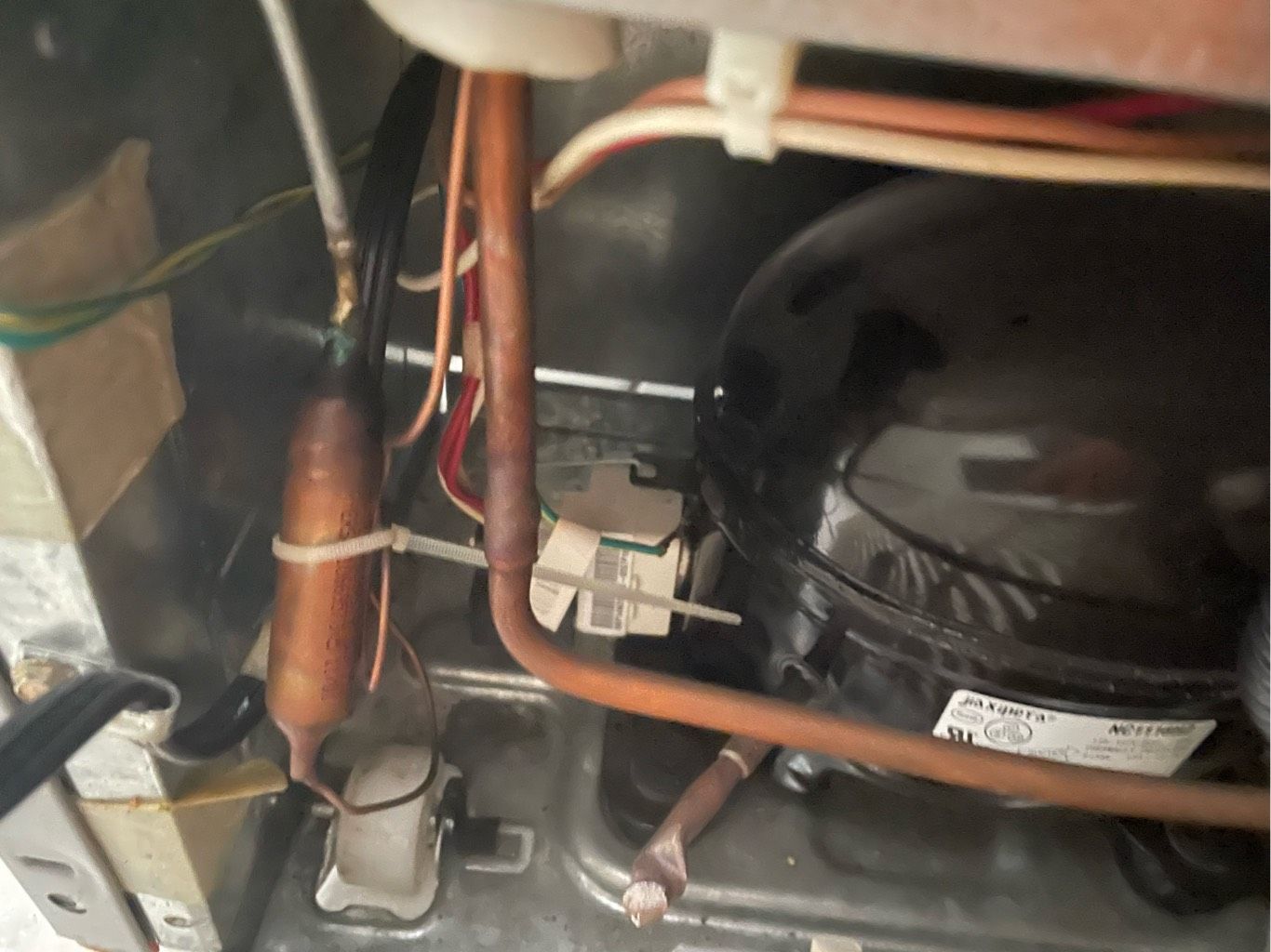 Interior of home appliance