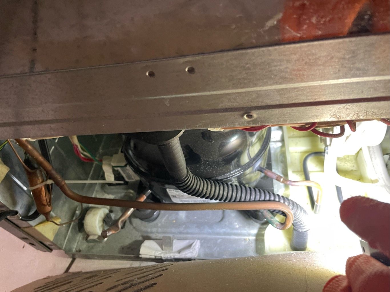 Interior of home appliance